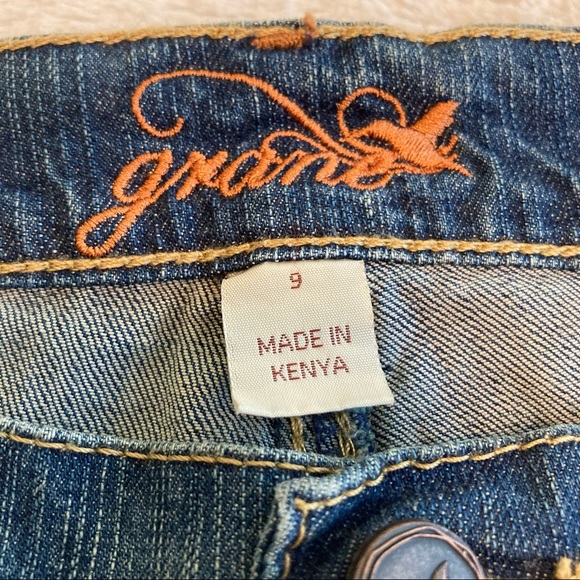 Grane Flare Jeans, Junior's Size 9 - Picture 5 of 9